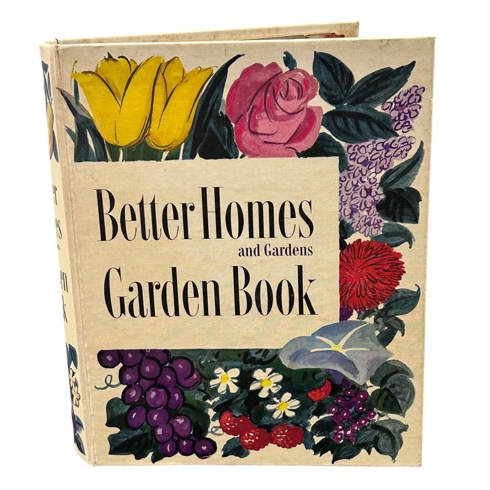 Vintage 1951 Better Homes and Gardens Garden Book First Edition Ring Bound